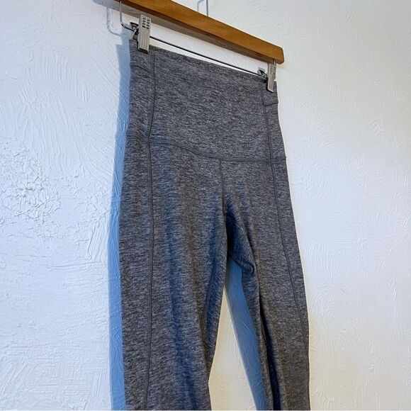 Lululemon Pure Practice  Leggings Pants Gray Size 4 - Picture 5 of 11